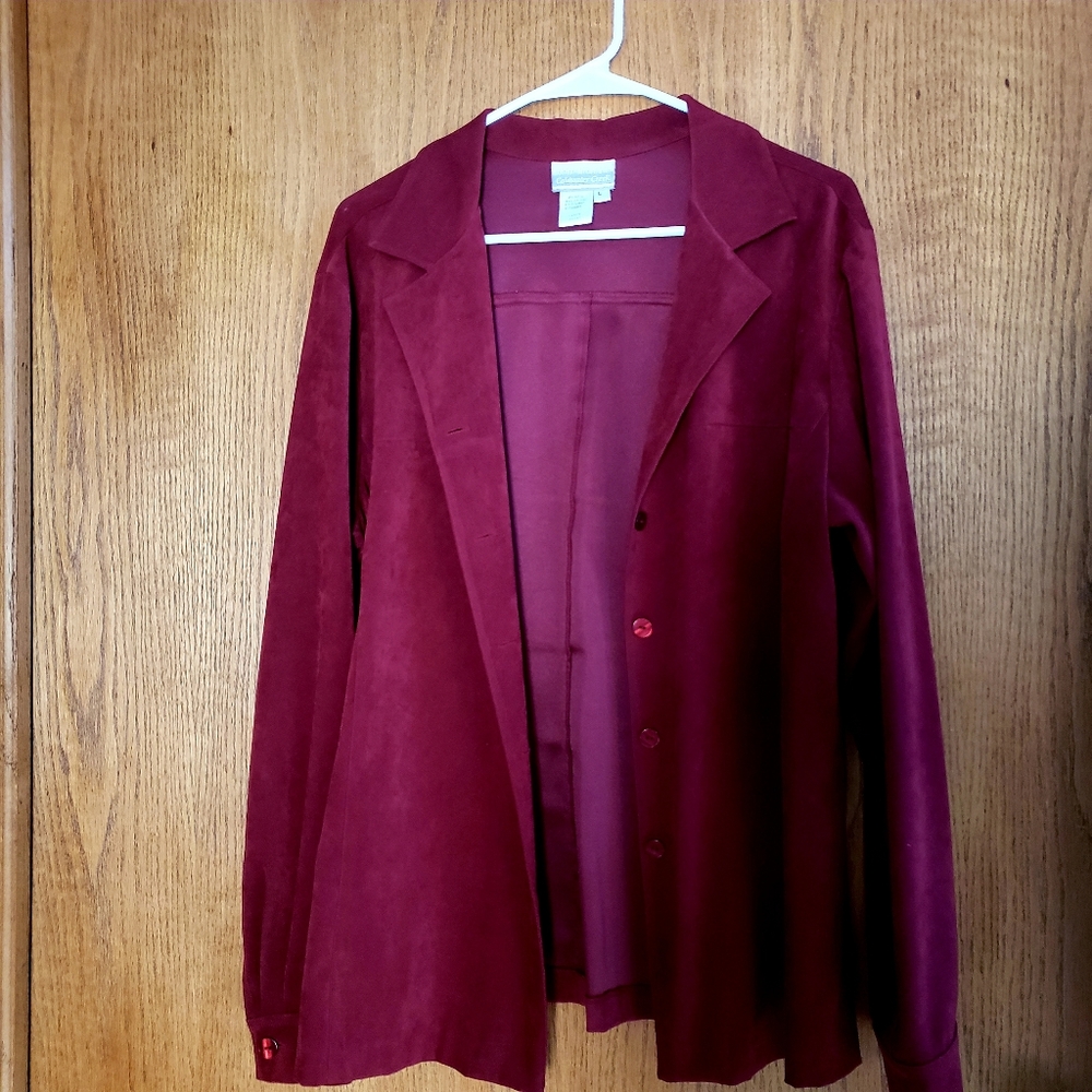 Red blazer
